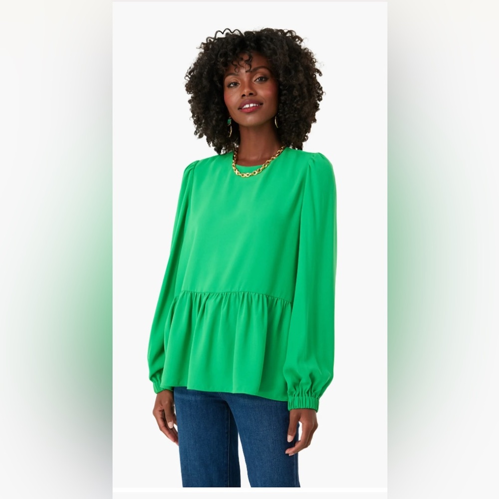 Pomander Place Carlota Peplum Blouse